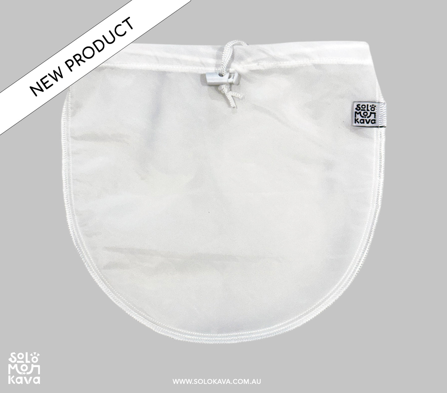 NEW PRODUCT - Premium Kava Straining Bag (25 microns/fine brew)