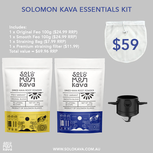 Solomon Kava Essentials Kit $59