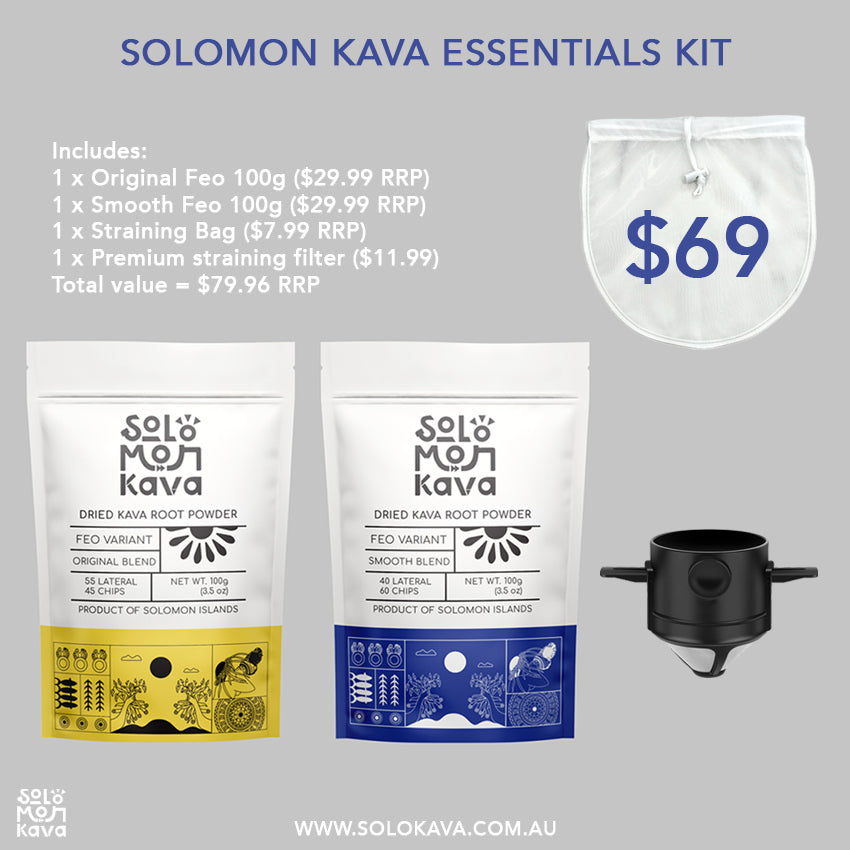 Solomon Kava Essentials Kit $69