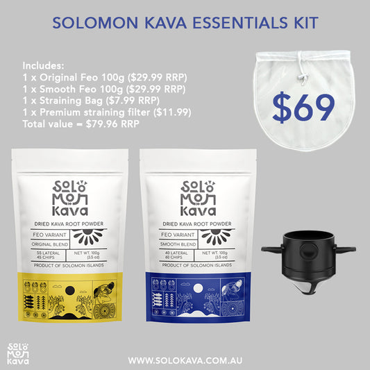 Solomon Kava Essentials Kit $69