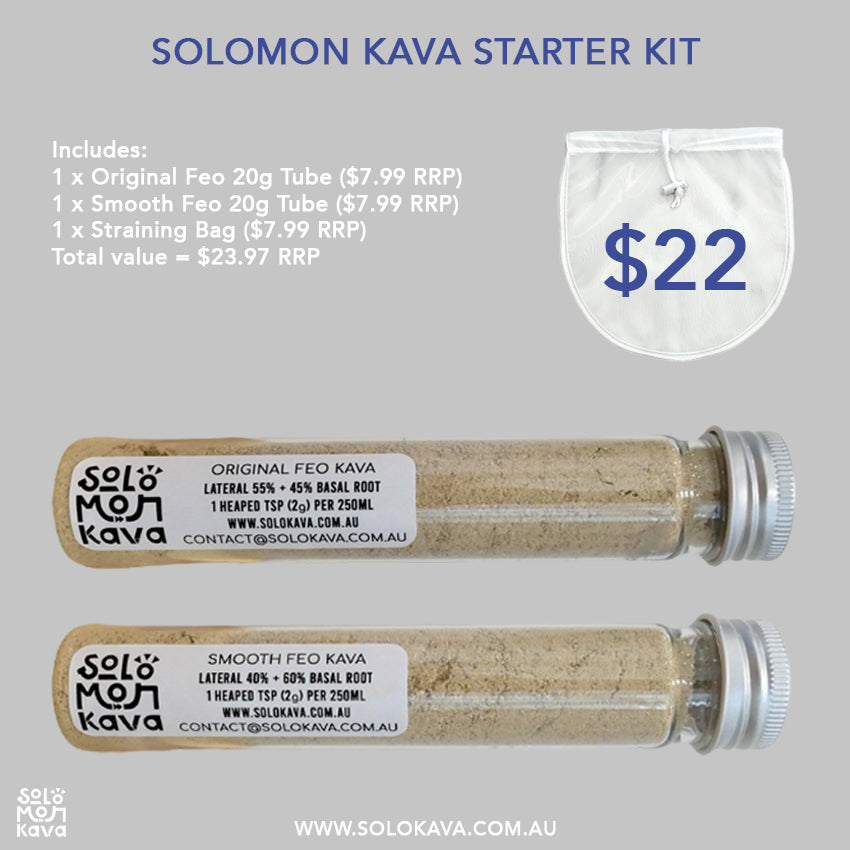 Solomon Kava Starter Kit $22