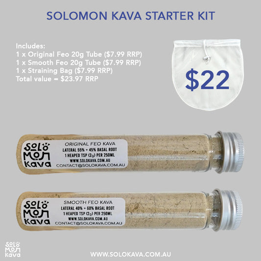 Solomon Kava Starter Kit $22