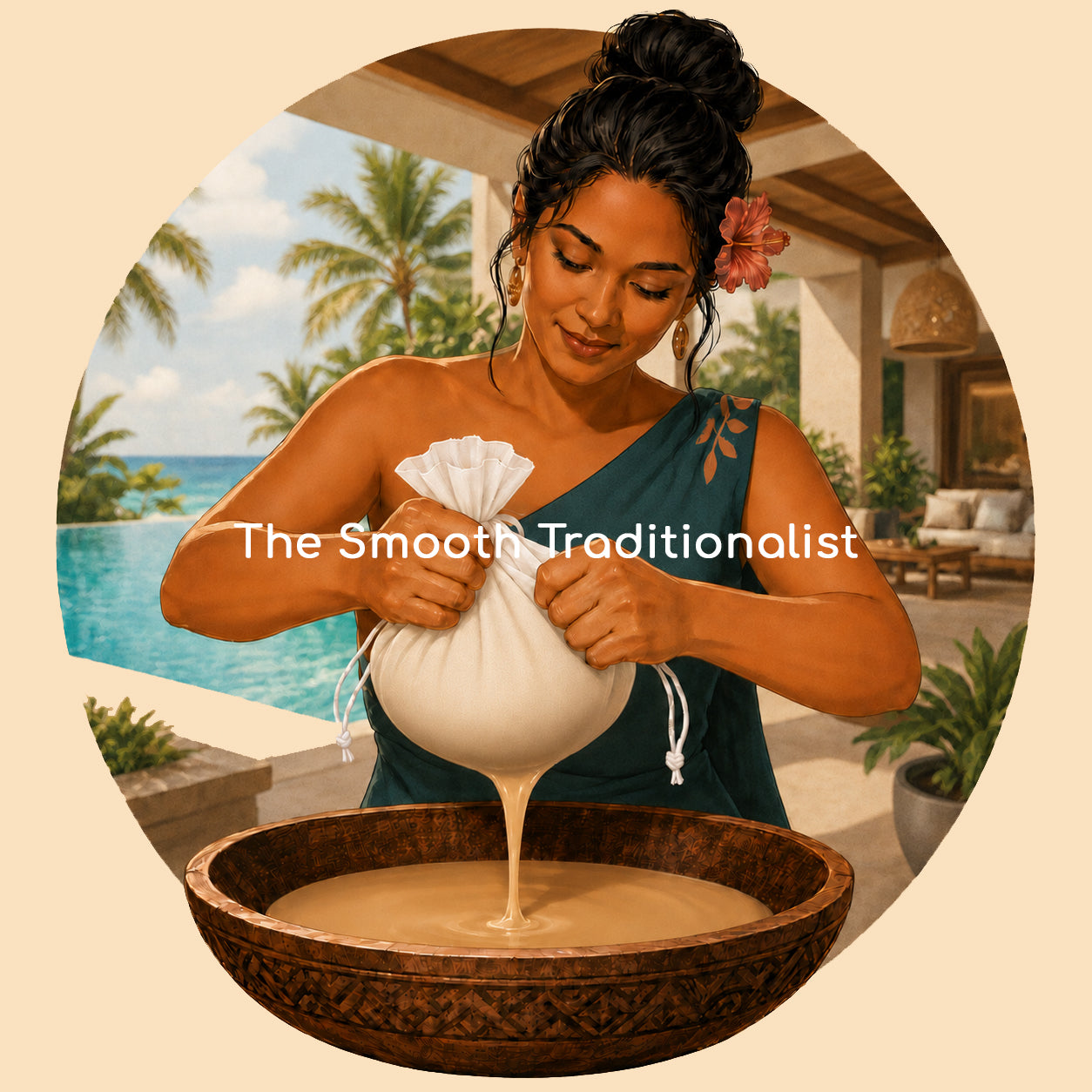 Premium Kava Straining Bag (25 microns/fine brew)